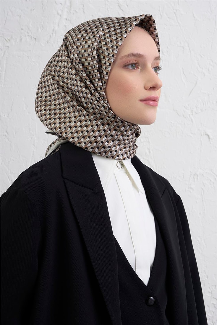 Armine Saf İpek Sura Eşarp 9417D 86 