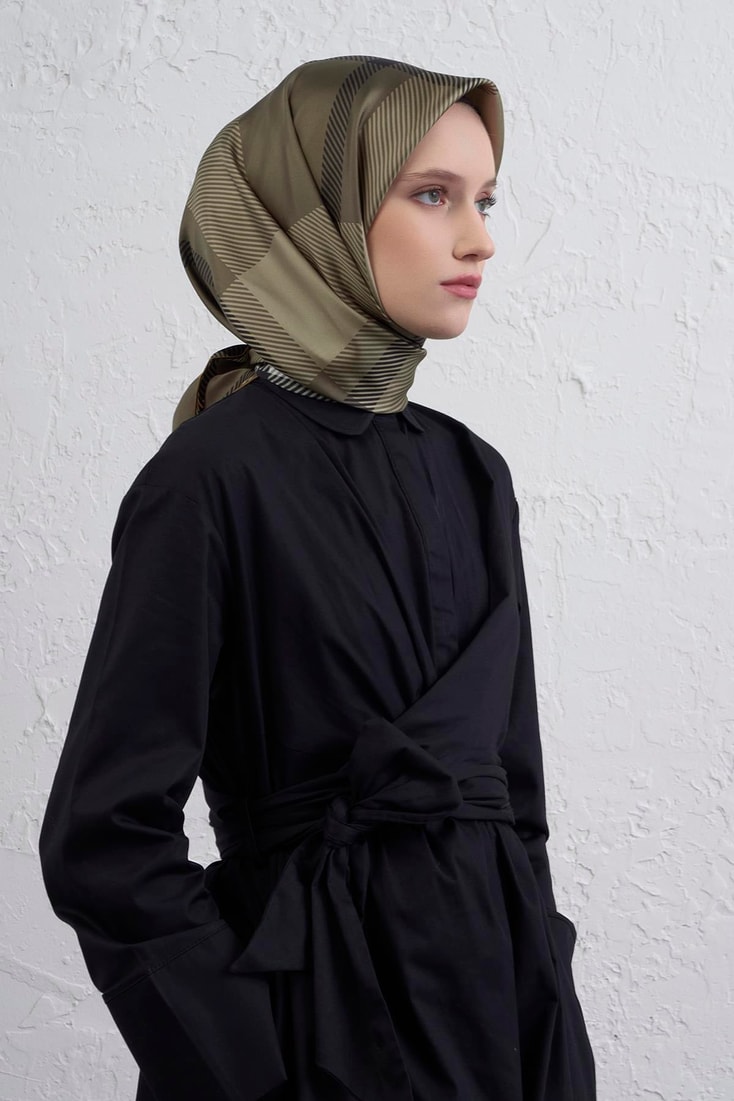 Armine Saf İpek Sura Eşarp 9418D 34 