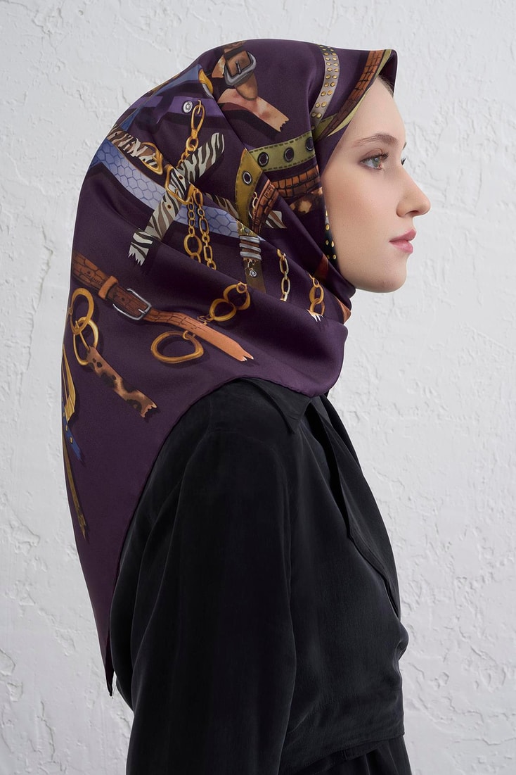Armine Saf İpek Sura Eşarp 9422D 09 