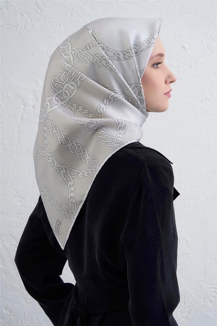 Armine Saf İpek Sura Eşarp 9427D 80