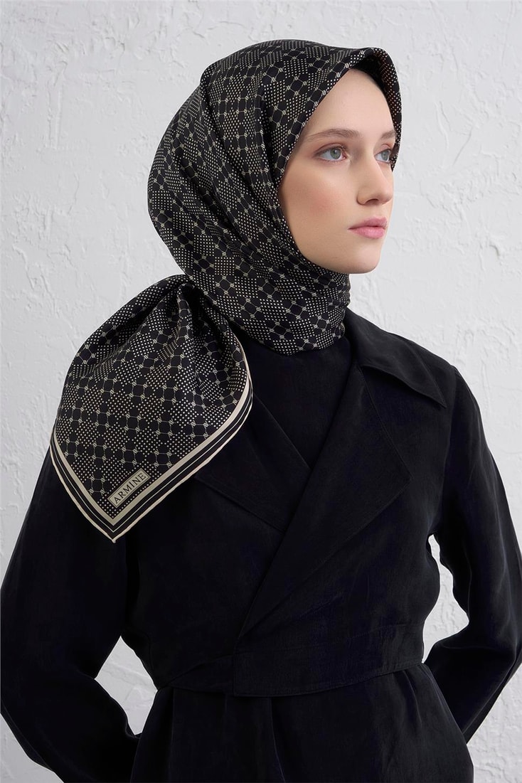 Armine Saf İpek Sura Eşarp 9440D 58 