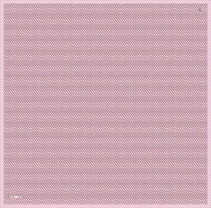 Armine Çiçek Desenli Saf İpek Twill Eşarp 9307D 33