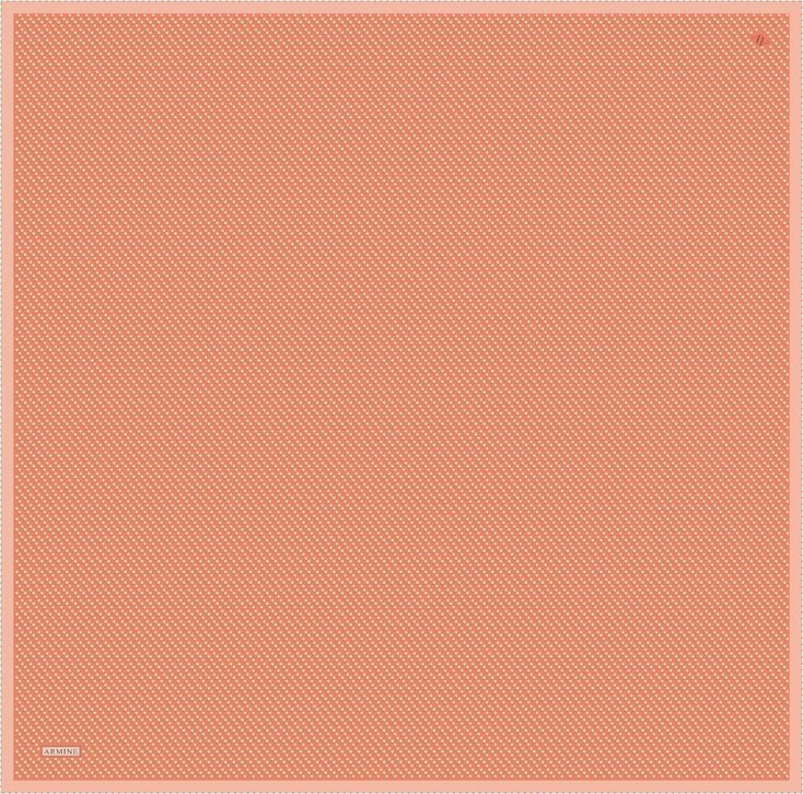 Armine Çiçek Desenli Saf İpek Twill Eşarp 9307D 54 