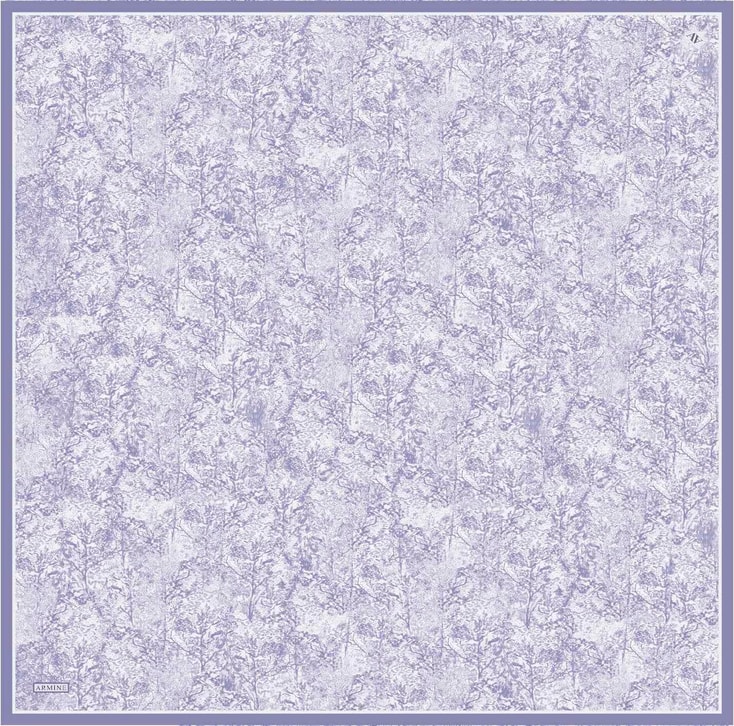 Armine Soyut Desenli Saf İpek Sura Eşarp 9311D 06 