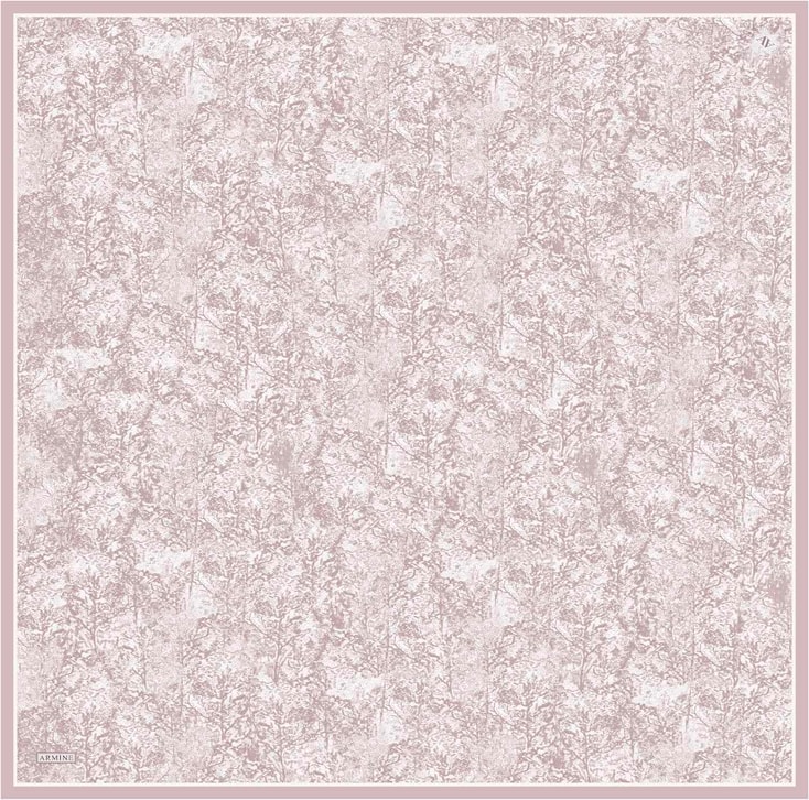 Armine Soyut Desenli Saf İpek Twill Eşarp 9311D 86 