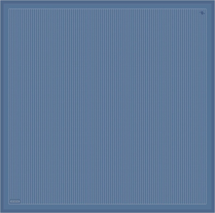 Armine Klasik Desenli Saf İpek Twill Eşarp 9348D 50 