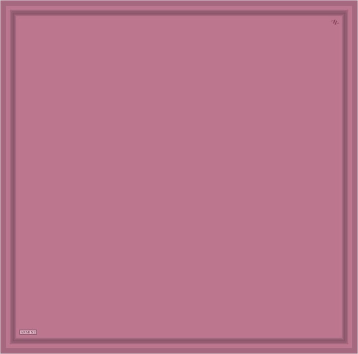 Armine Klasik Desenli Saf İpek Twill Eşarp 9356D 56 