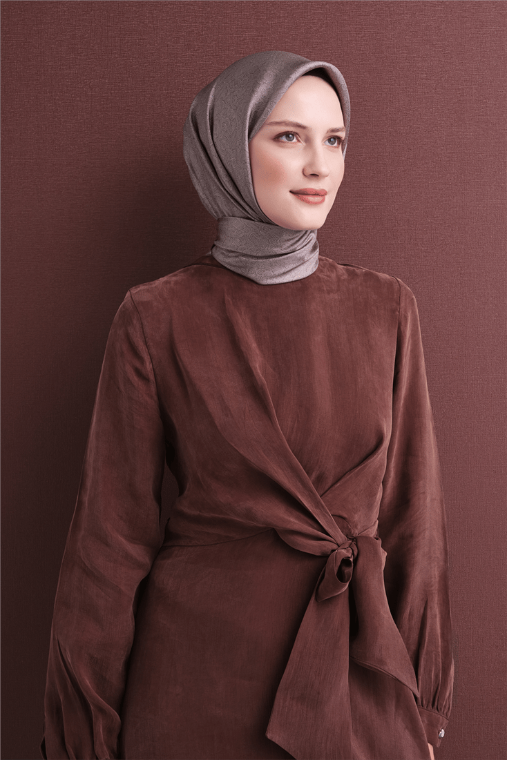 Armine Saf İpek Twill Eşarp 9601D 34 