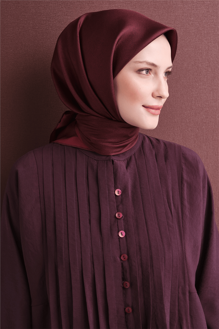 Armine Saf İpek Twill Eşarp 9601D 50 