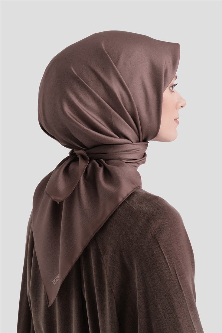 Armine Saf İpek Twill Eşarp 9601D 80 