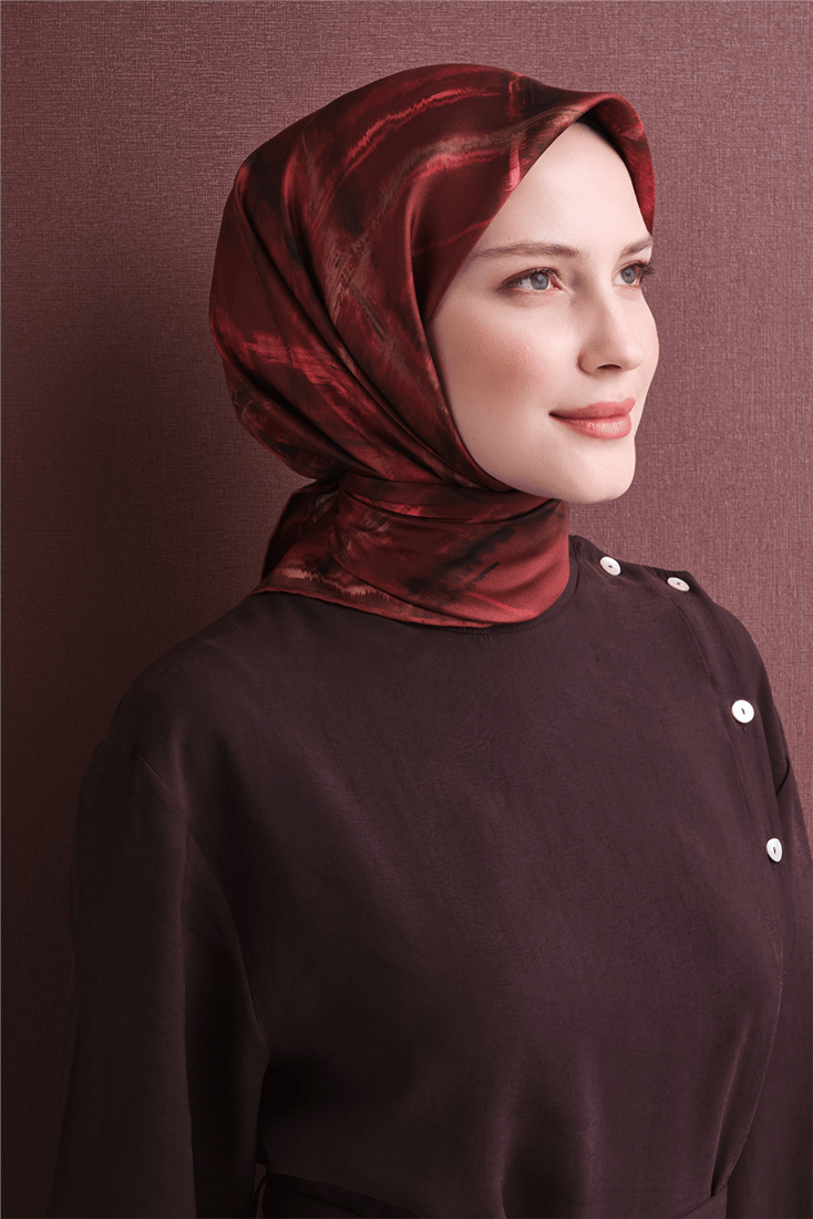 Armine Saf İpek Sura Eşarp 9602D 81 
