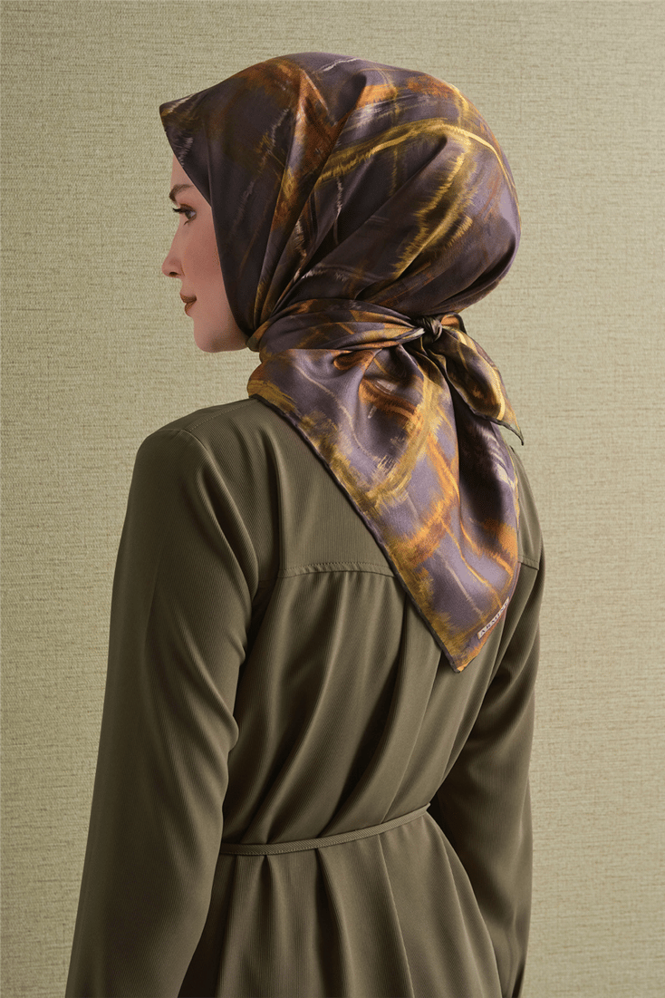 Armine Saf İpek Twill Eşarp 9602D 32 