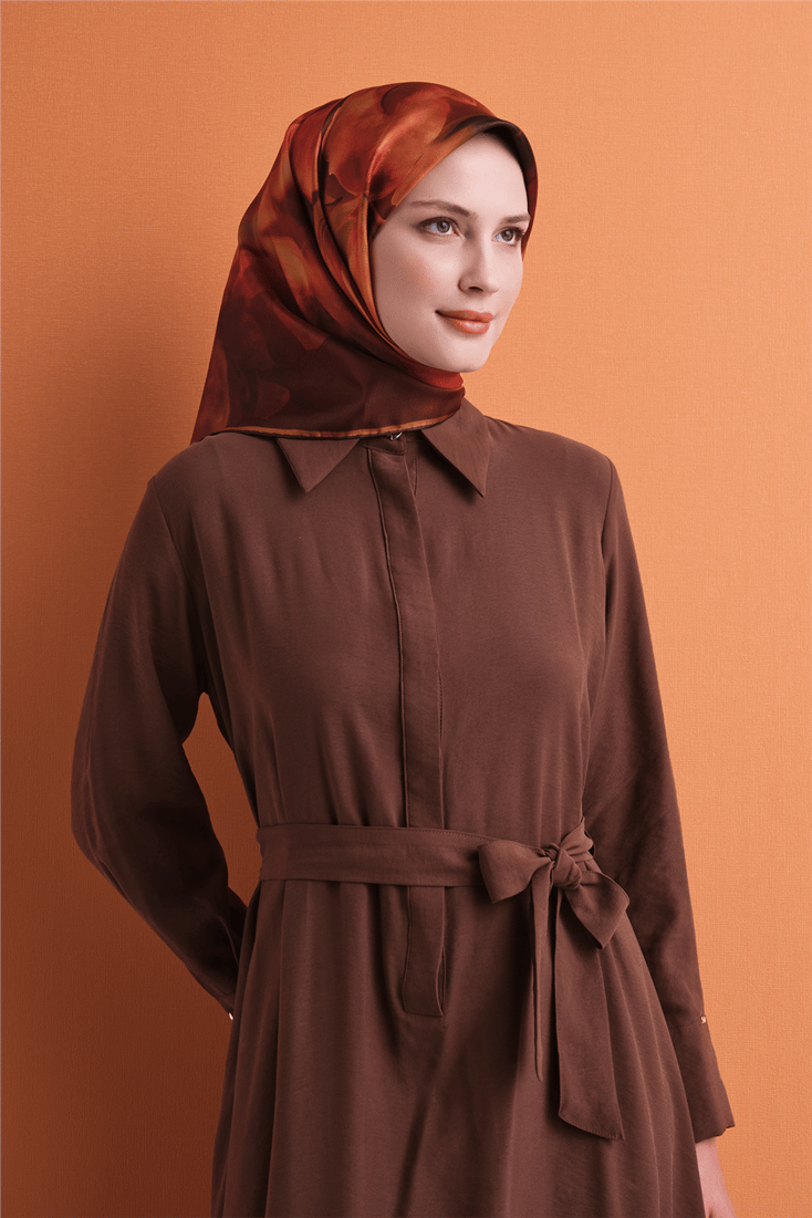 Armine Saf İpek Twill Eşarp 9603D 22 