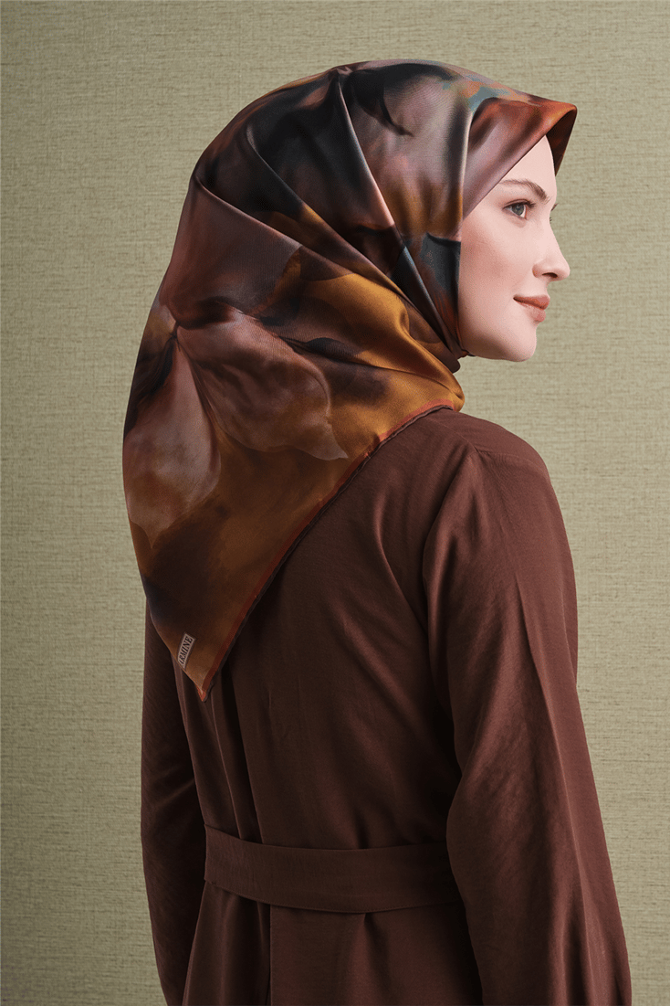 Armine Saf İpek Twill Eşarp 9603D 31 