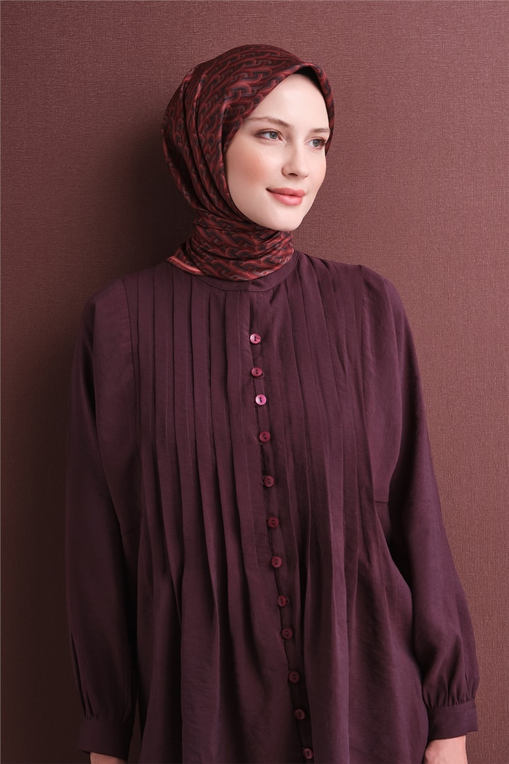 Armine Saf İpek Twill Eşarp 9604D 03 