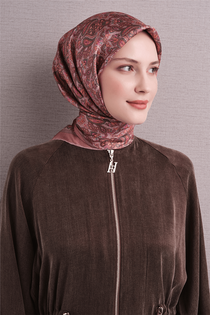 Armine Saf İpek Twill Eşarp 9609D 51 