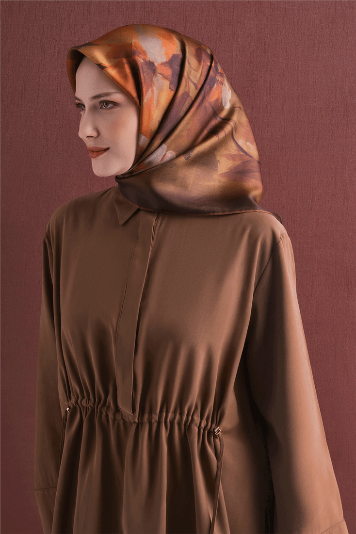 Armine Saf İpek Twill Eşarp 9611D 56 