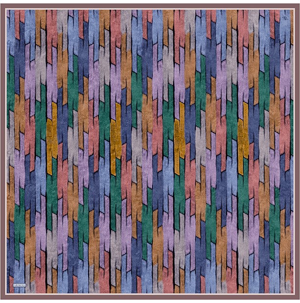 Armine Saf İpek Twill Eşarp 9612D 53 