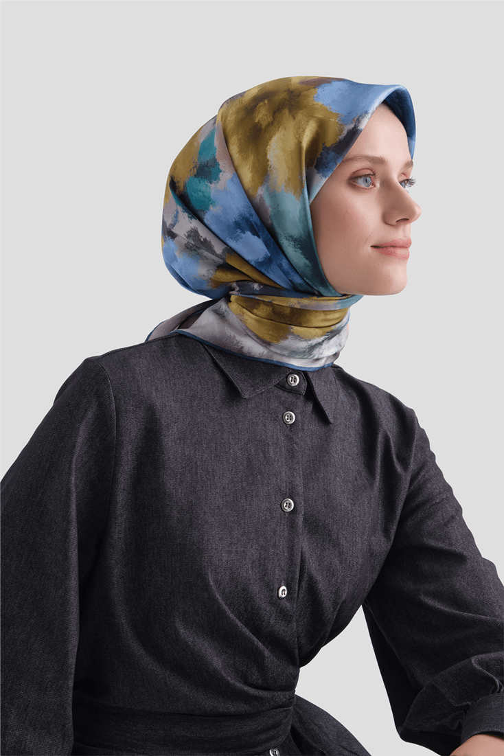 Armine Saf İpek Twill Eşarp 9613D 30 
