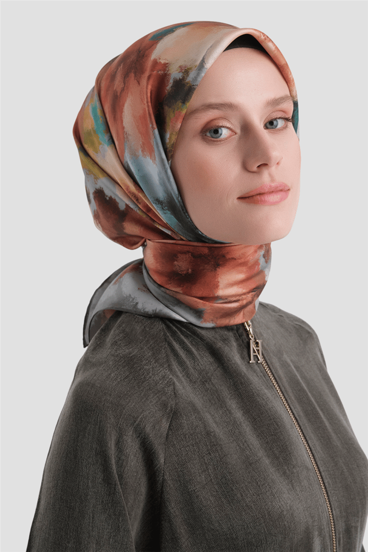 Armine Saf İpek Twill Eşarp 9613D 31 