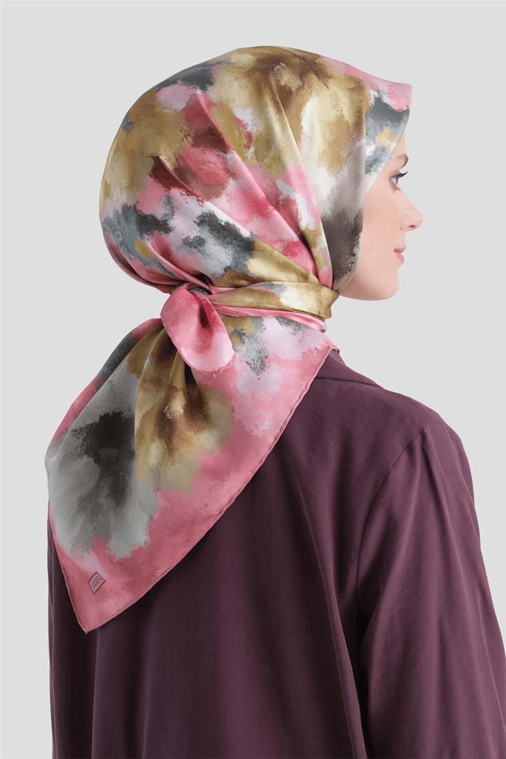 Armine Saf İpek Twill Eşarp 9613D 32 