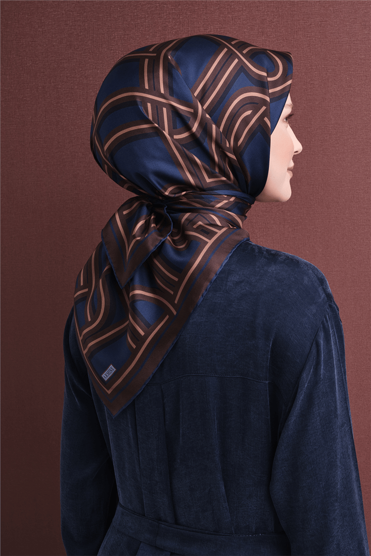 Armine Saf İpek Sura Eşarp 9614D 52 