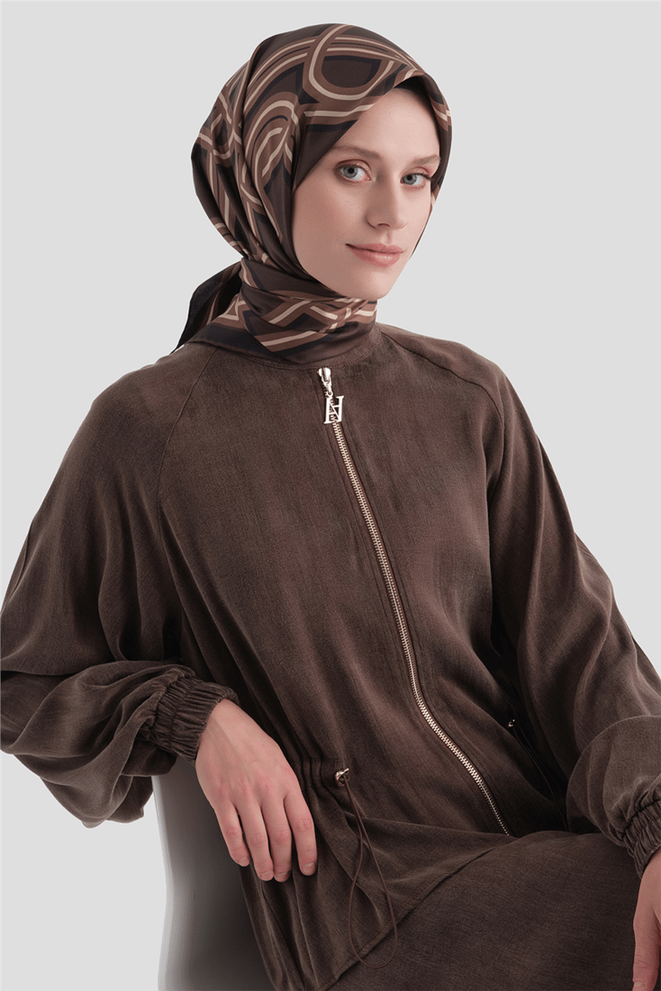 Armine Saf İpek Twill Eşarp 9614D 50 