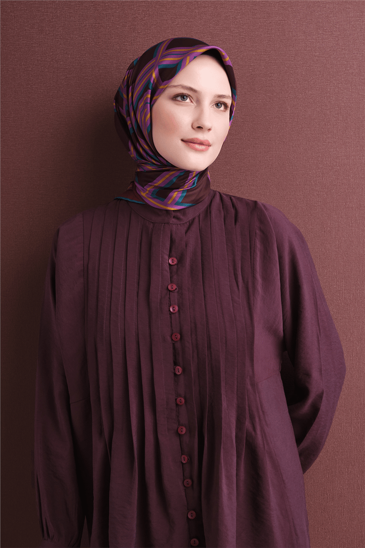 Armine Saf İpek Twill Eşarp 9614D 84 