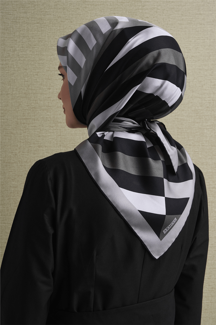 Armine Saf İpek Twill Eşarp 9615D 03 