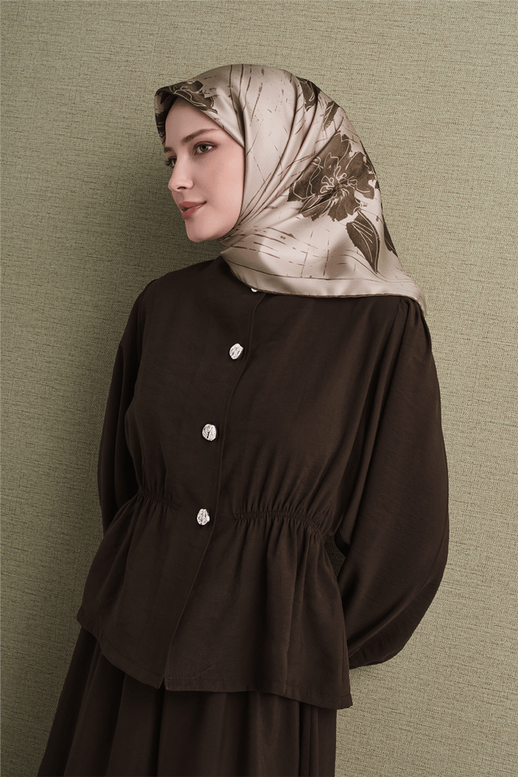 Armine Saf İpek Sura Eşarp 9617D 56 