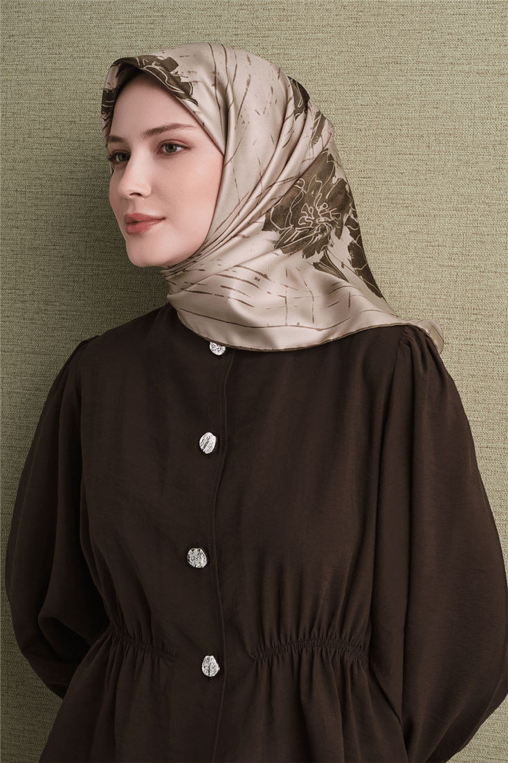 Armine Saf İpek Sura Eşarp 9617D 56 
