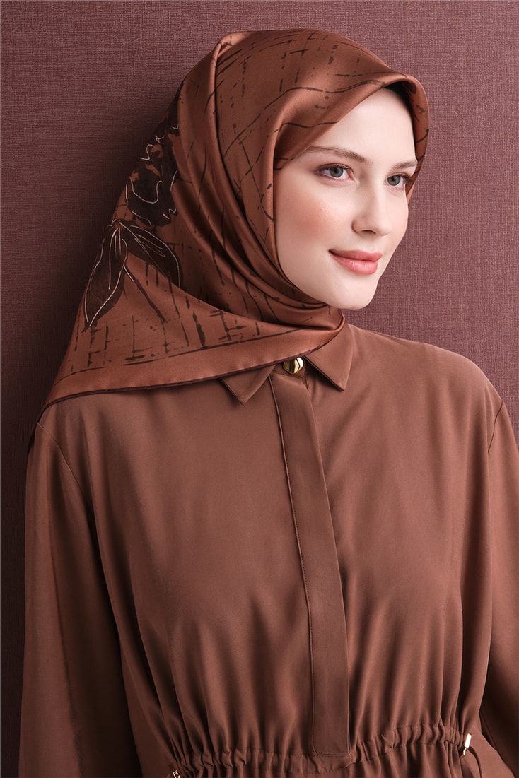 Armine Saf İpek Twill Eşarp 9617D 31 