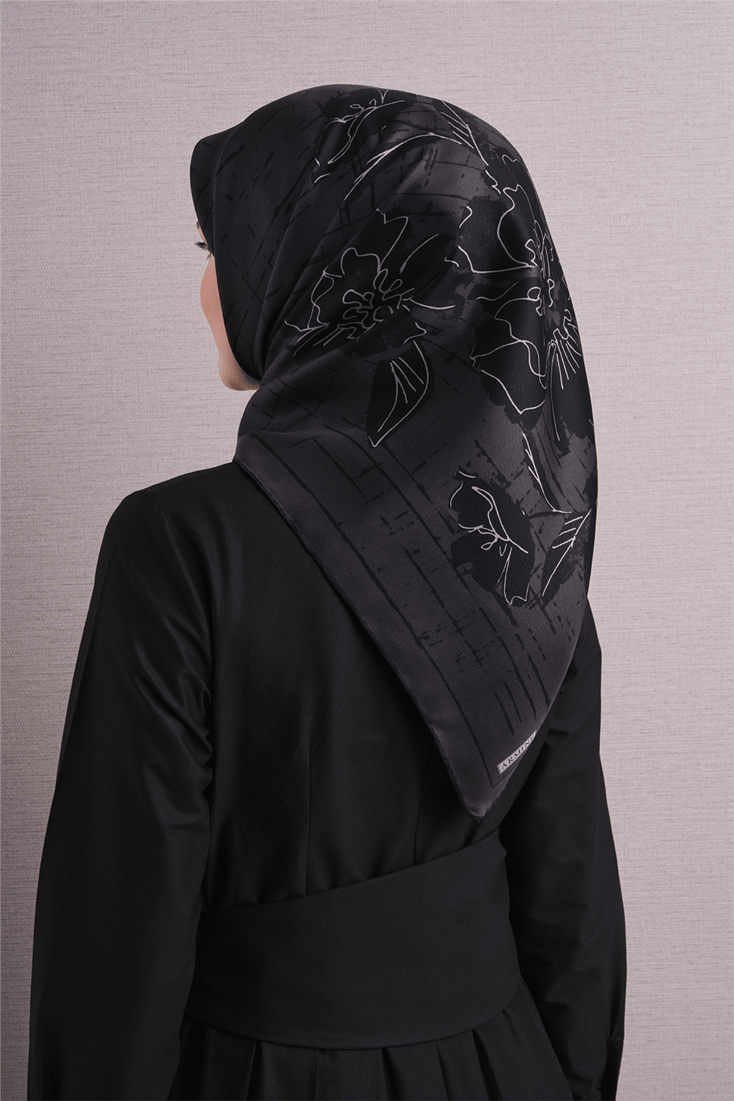 Armine Saf İpek Twill Eşarp 9617D 80 