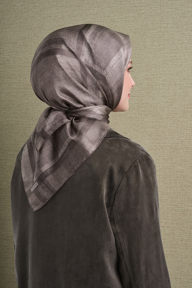 Armine Saf İpek Sura Eşarp 9618D 84 