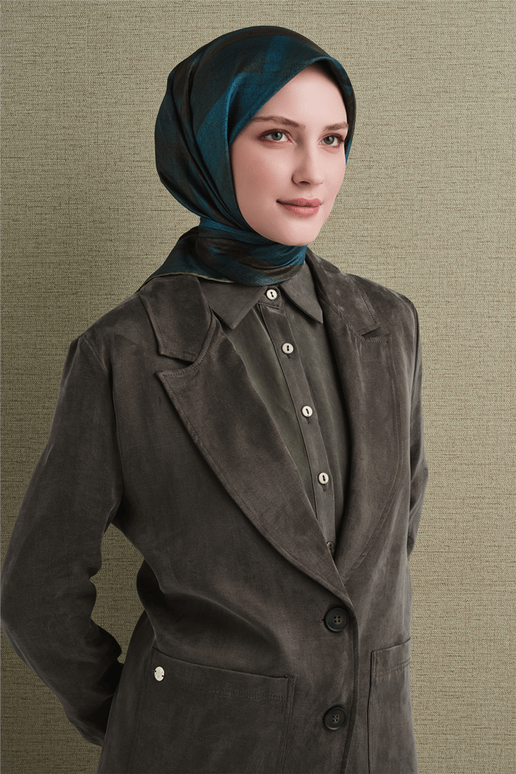 Armine Saf İpek Twill Eşarp 9618D 03 