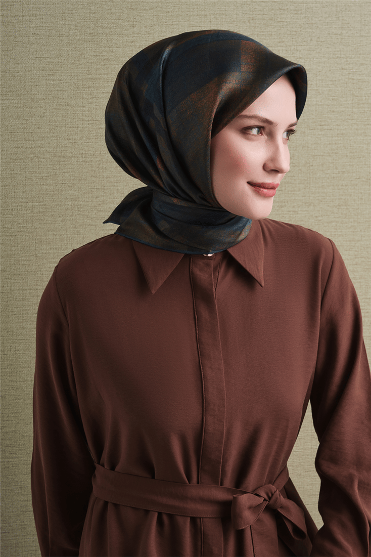 Armine Saf İpek Twill Eşarp 9618D 07 