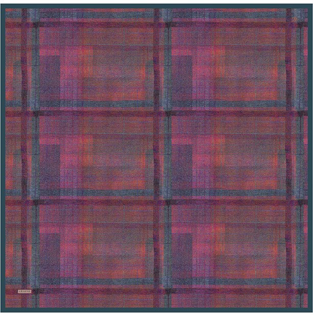 Armine Saf İpek Twill Eşarp 9618D 80 