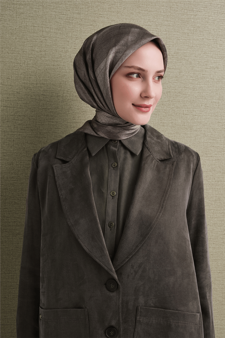 Armine Saf İpek Twill Eşarp 9618D 84 