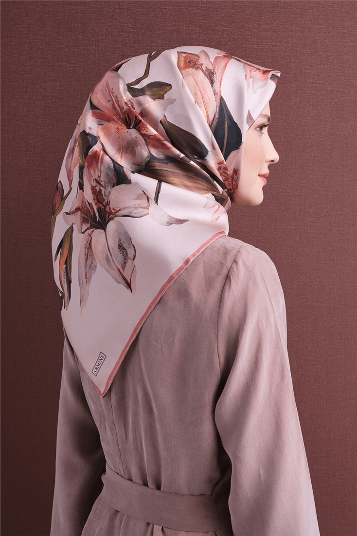 Armine Saf İpek Twill Eşarp 9620D 33 