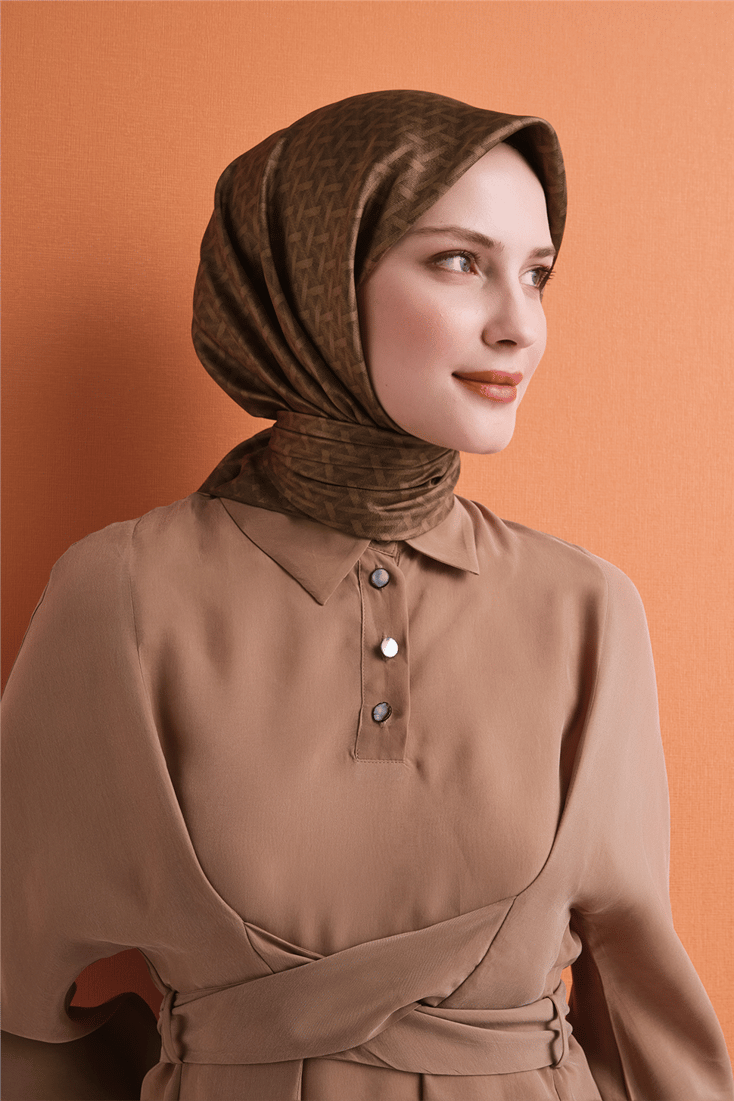 Armine Saf İpek Sura Eşarp 9622D 06 