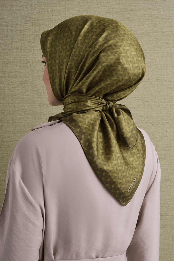 Armine Saf İpek Twill Eşarp 9622D 05 