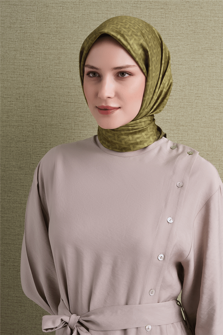 Armine Saf İpek Twill Eşarp 9622D 05 