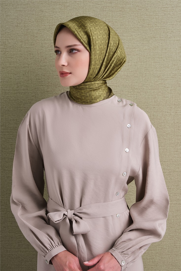 Armine Saf İpek Twill Eşarp 9622D 05 