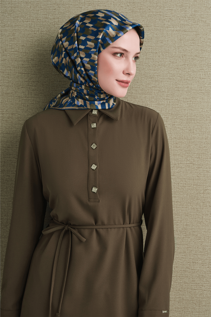 Armine Saf İpek Twill Eşarp 9623D 50 