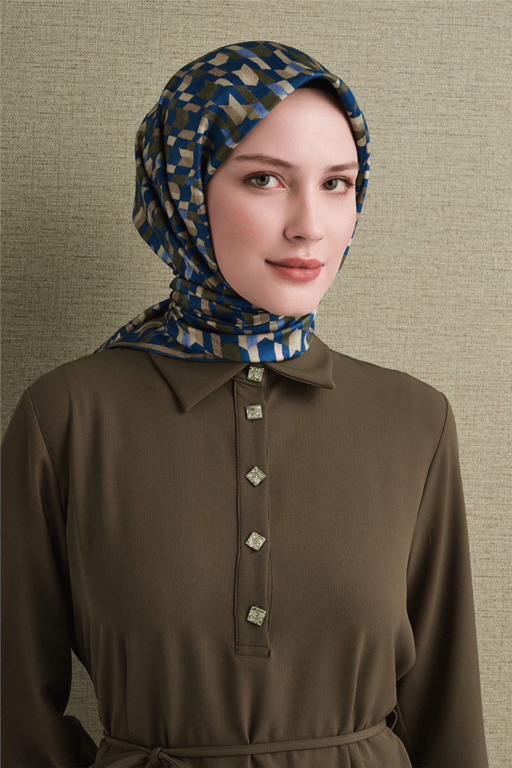 Armine Saf İpek Twill Eşarp 9623D 50 