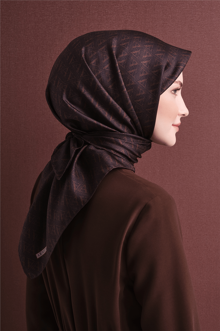 Armine Saf İpek Twill Eşarp 9625D 53 