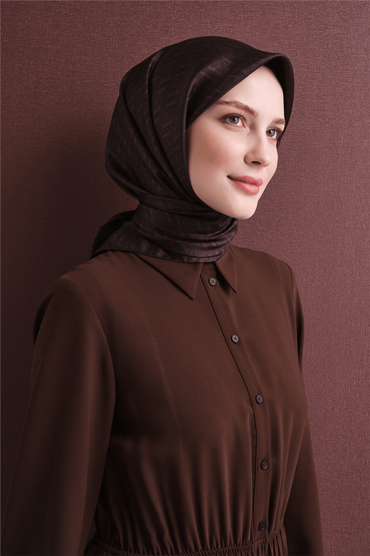 Armine Saf İpek Twill Eşarp 9625D 53 