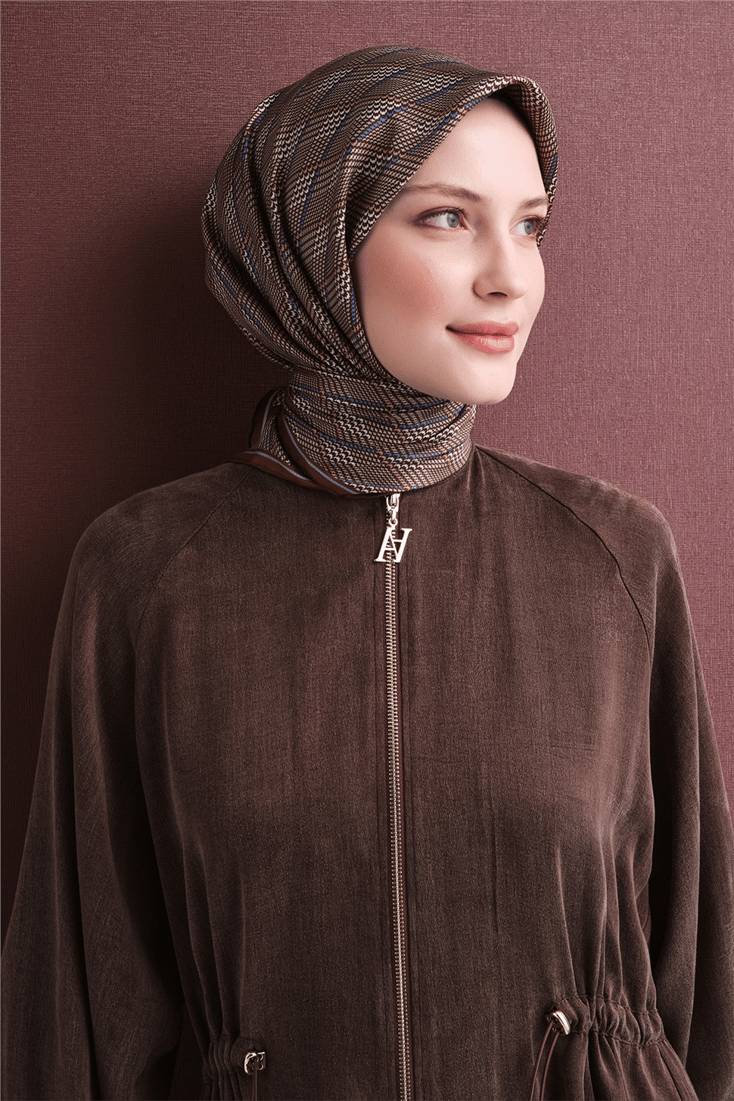 Armine Saf İpek Twill Eşarp 9626D 04 