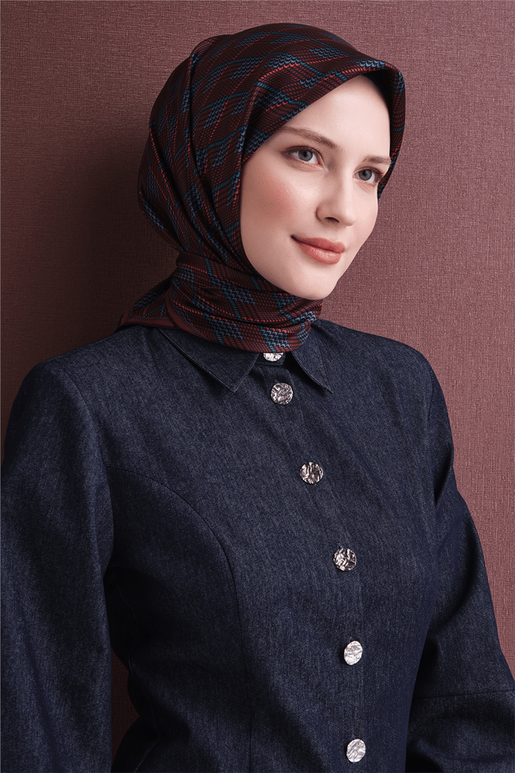 Armine Saf İpek Twill Eşarp 9626D 83 