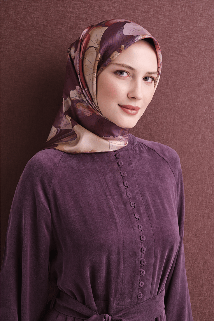 Armine Saf İpek Sura Eşarp 9627D 03 